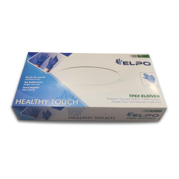 MAVİ HİBRİT PUDRASIZ ELDİVEN 100 AD LARGE X 40 PAKET