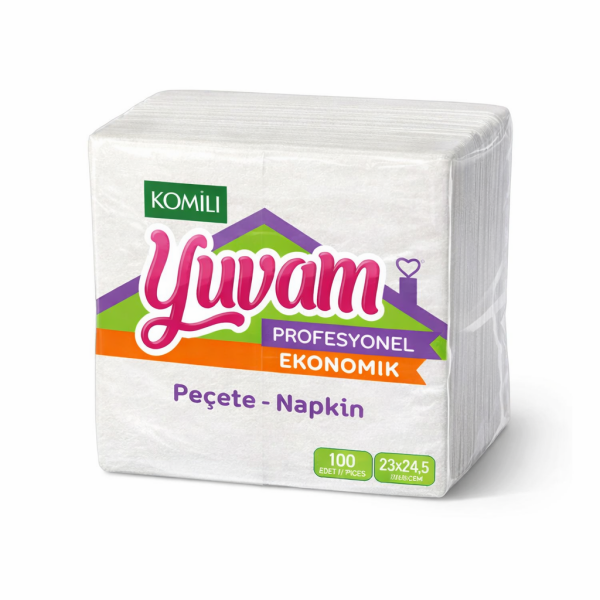 KOMİLİ EKO KARE PEÇETE ( 24,5X23 CM ) 100X32 PK