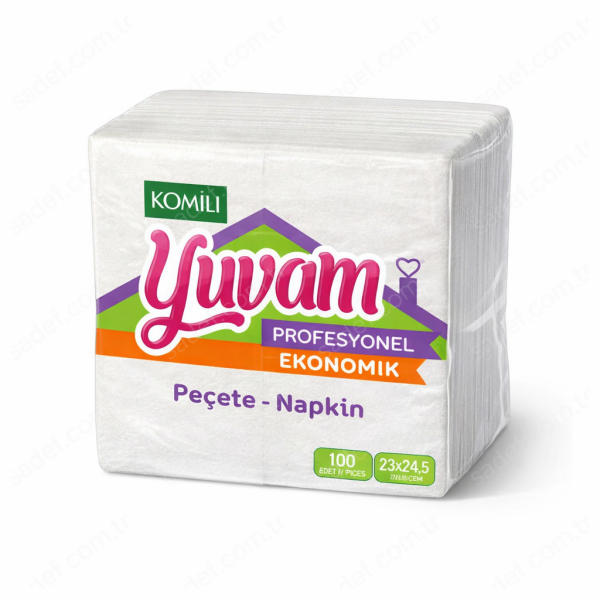 KOMİLİ EKO KARE PEÇETE ( 24,5X23 CM ) 100X32 PK