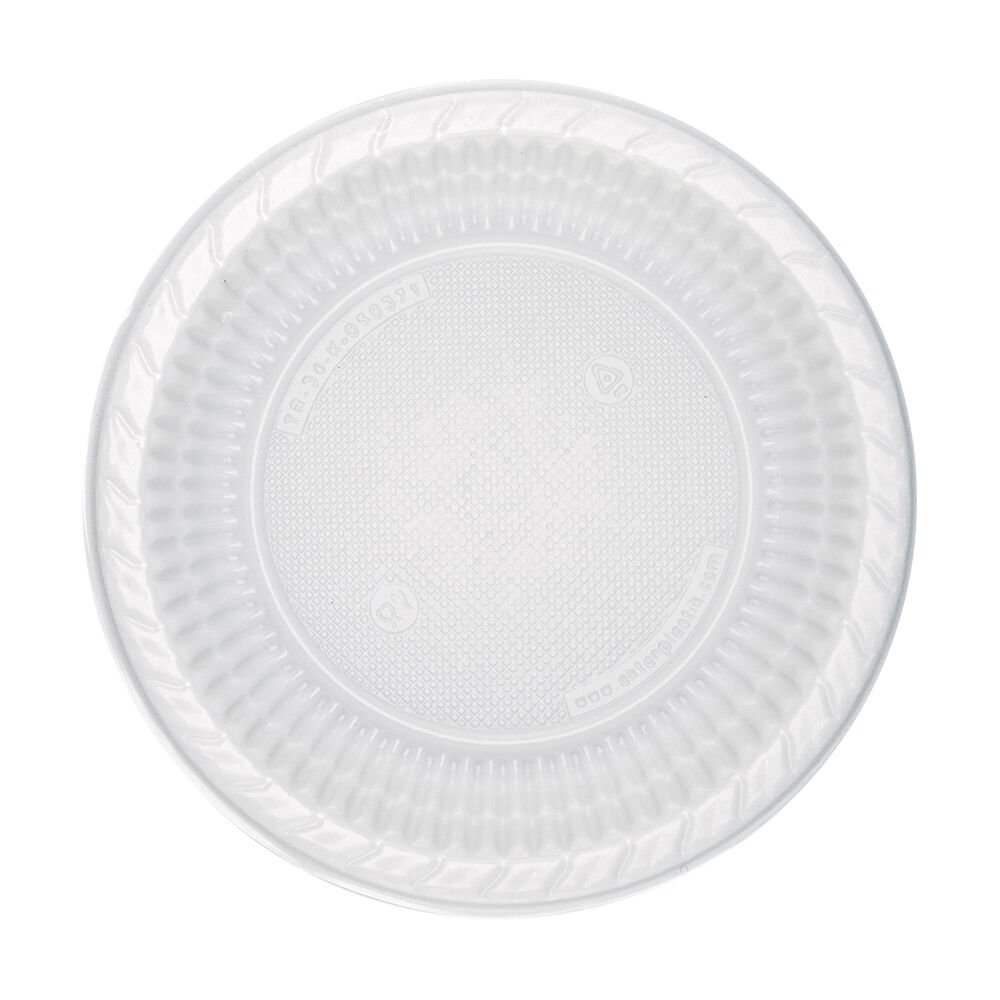 17 CM PLASTİK TABAK ( 3 GR ) 100 ADET
