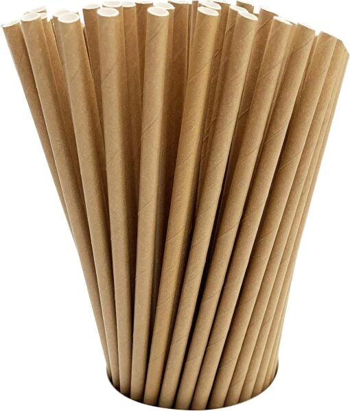 KAĞIT PİPET 8 MMX240 MM 100 AD KRAFT