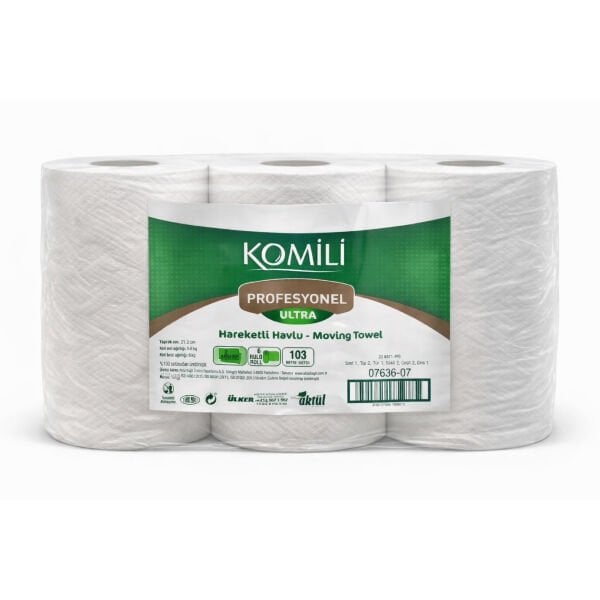 PRO KOMİLİ HAREKETLİ HAVLU ULTRA ( 21,2 CM ) 103M 6 AD 6 KG