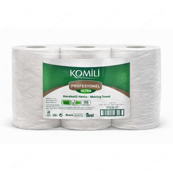 PRO KOMİLİ HAREKETLİ HAVLU ULTRA ( 21,2 CM ) 103M 6 AD 6 KG