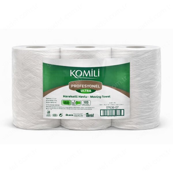 PRO KOMİLİ HAREKETLİ HAVLU ULTRA ( 21,2 CM ) 103M 6 AD 6 KG