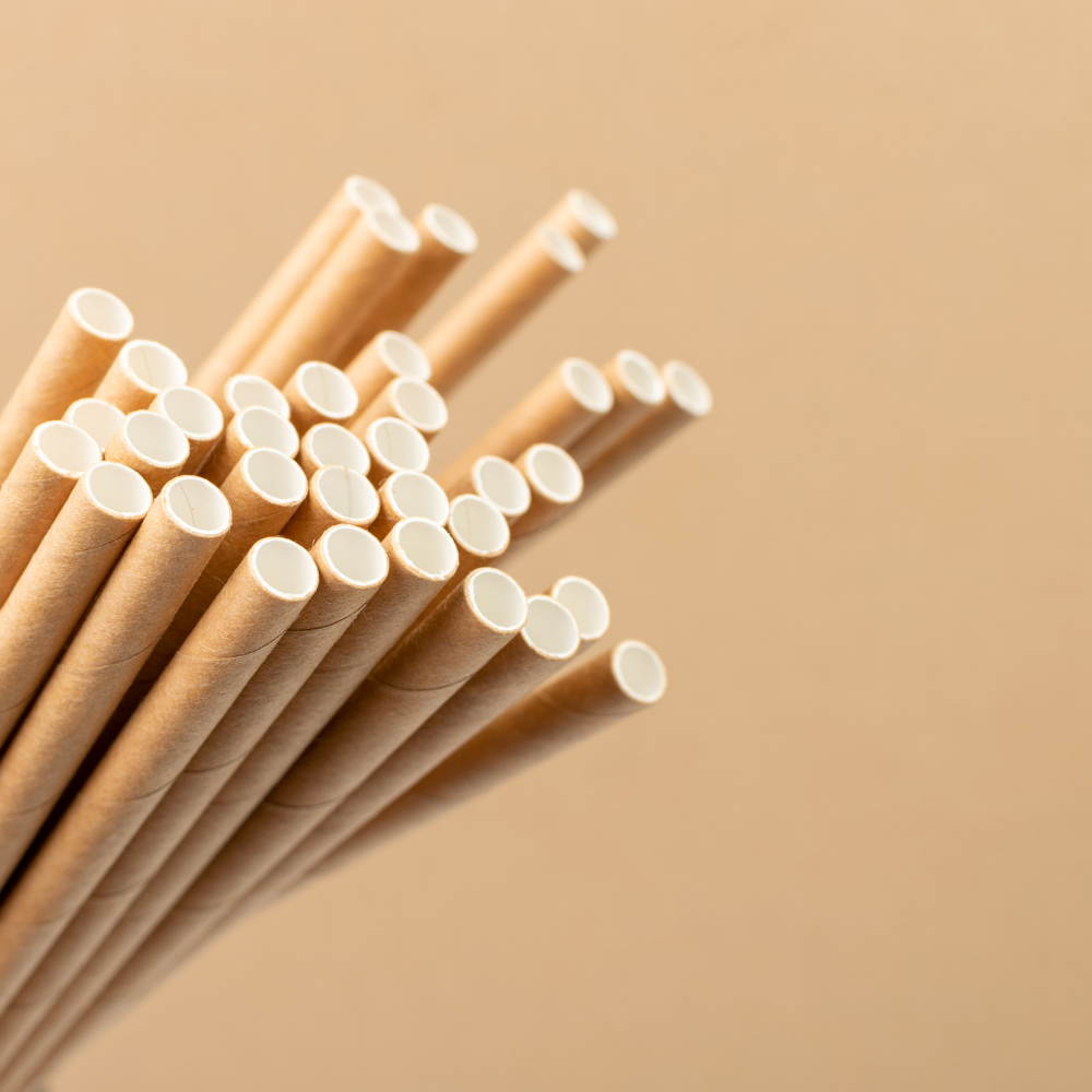 SARGILI KAĞIT PİPET 8 MMX240 MM 100 AD KRAFT