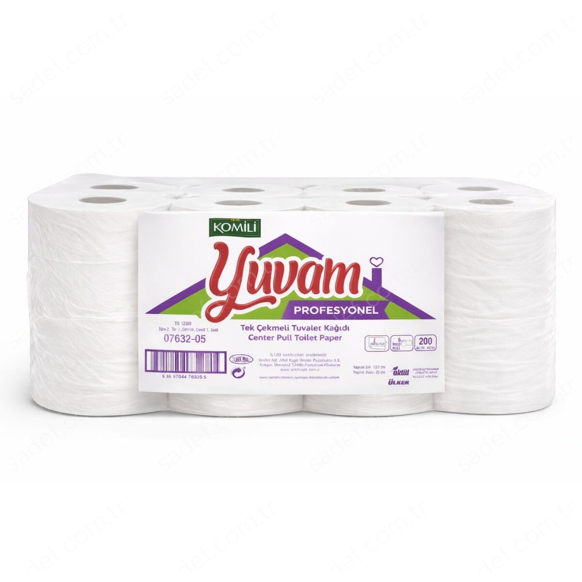 PRO KOMİLİ İÇTEN ÇEKMELİ TUVALET KAĞIDI ( 13,7 CM ) 200 M 6 AD 5,7 KG