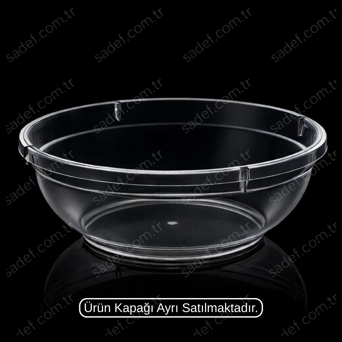 MAY302 KRİSTAL 160 CC SUPANGLE KASE ŞEFFAF 500 ADET