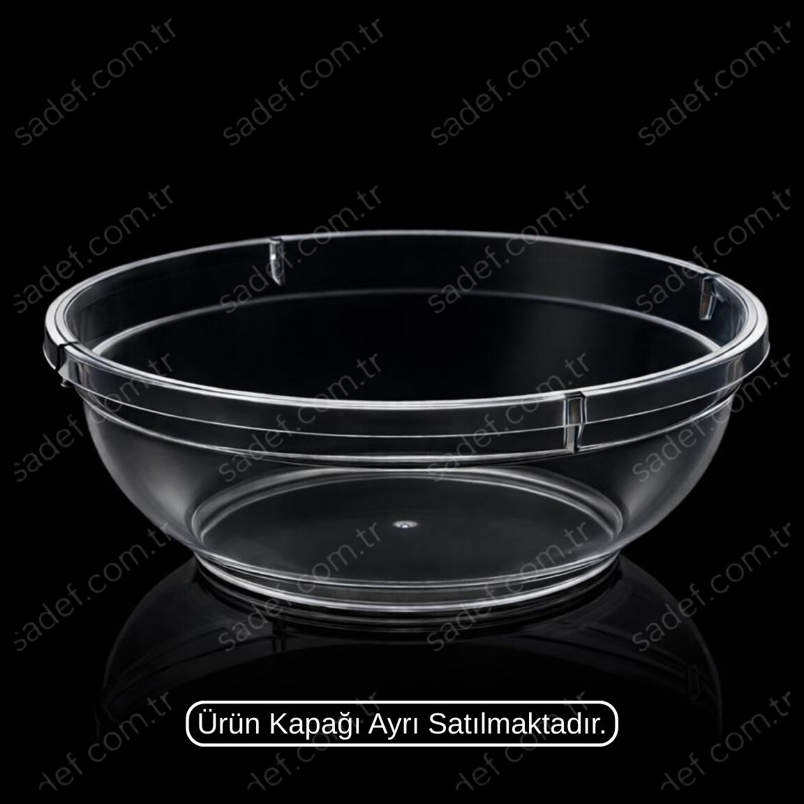 MAY302 KRİSTAL 160 CC SUPANGLE KASE ŞEFFAF 500 ADET