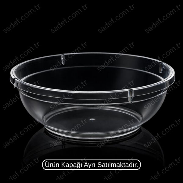 MAY302 KRİSTAL 160 CC SUPANGLE KASE ŞEFFAF 500 ADET