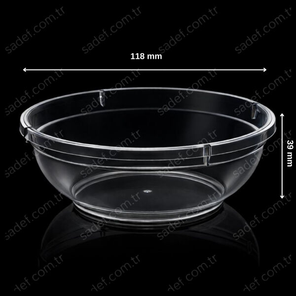 MAY302 KRİSTAL 160 CC SUPANGLE KASE ŞEFFAF 500 ADET