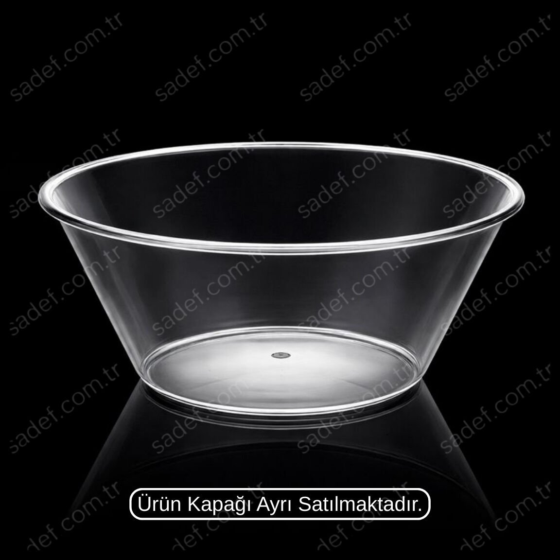 MAY306 ( KOD6 ) KRİSTAL 220 CC V KASE ŞEFFAF 1000 ADET