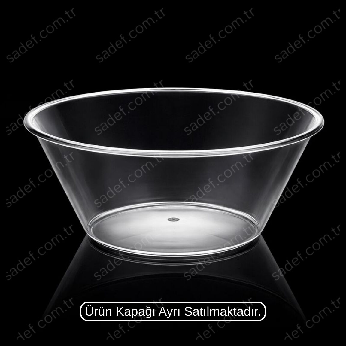 MAY306 ( KOD6 ) KRİSTAL 220 CC V KASE ŞEFFAF 1000 ADET