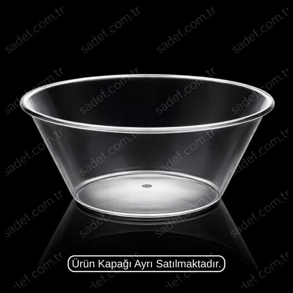 MAY306 ( KOD6 ) KRİSTAL 220 CC V KASE ŞEFFAF 1000 ADET
