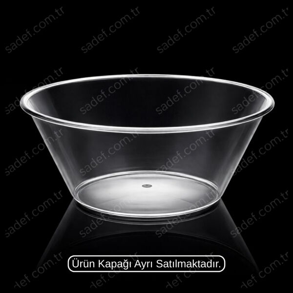 MAY306 ( KOD6 ) KRİSTAL 220 CC V KASE ŞEFFAF 1000 ADET