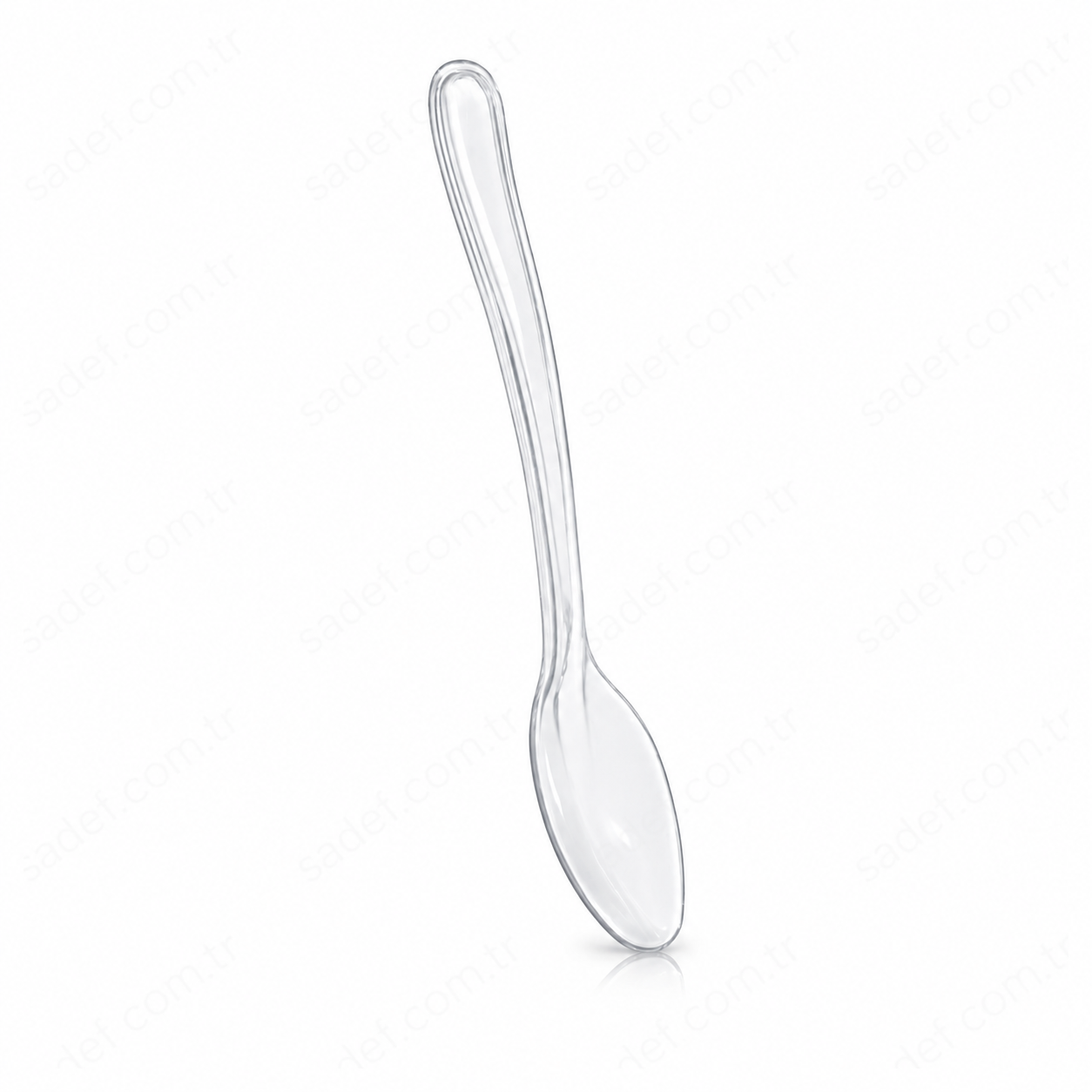 ŞEFFAF LÜX SUP DALGALI DONDURMA & TATLI KAŞIK 2,5 GR 100 ADET X 20 PAKET