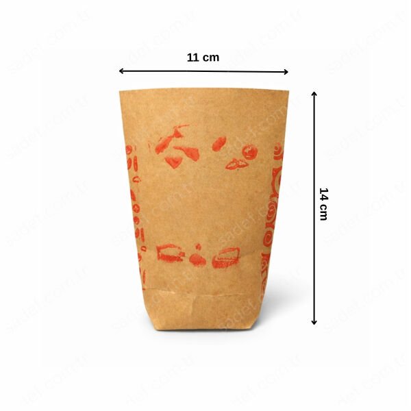 KURUYEMİŞ KESE KAĞIDI ( 11X14 CM ) 100 GR 10 KG