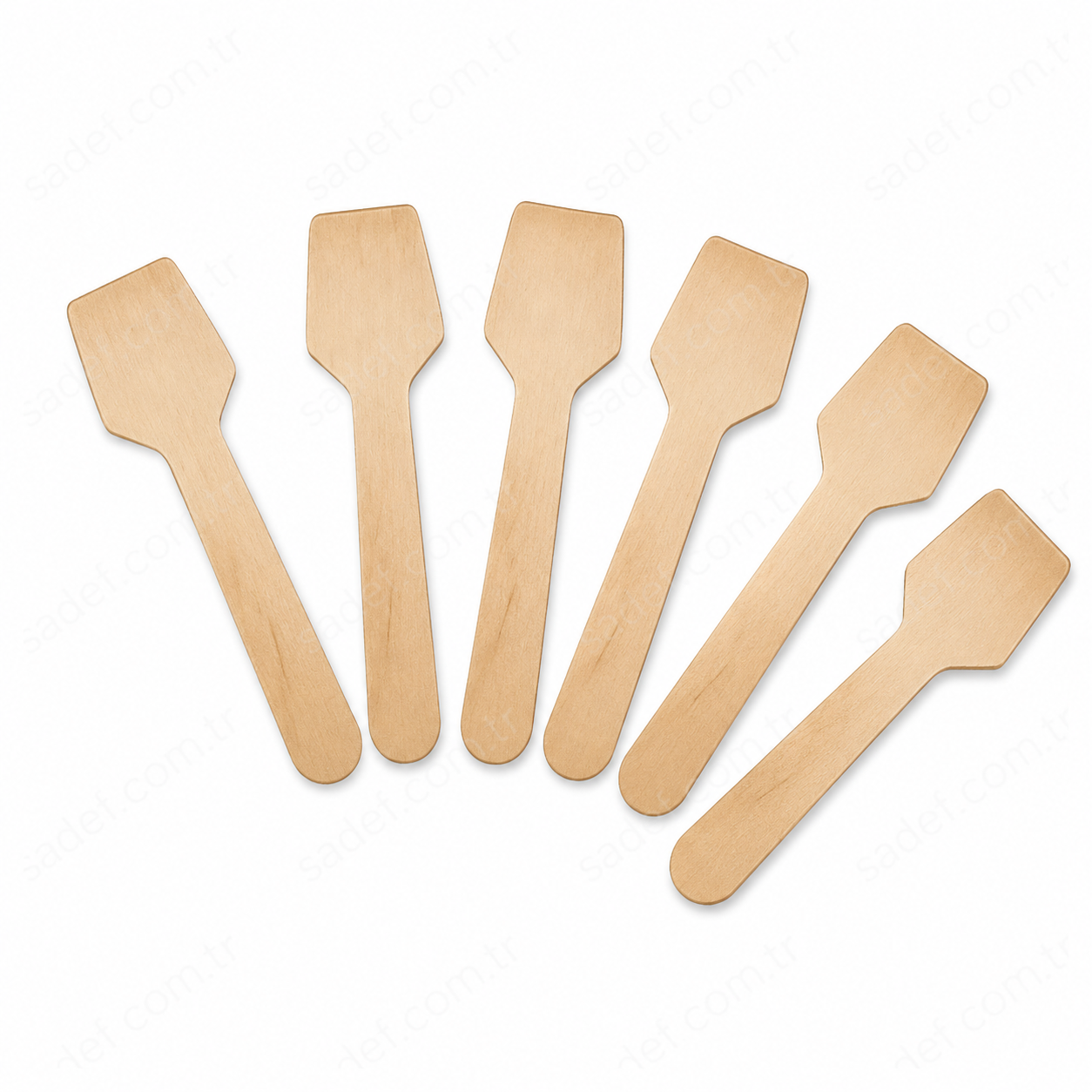 DONDURMA KAŞIK ORGANİK AHŞAP 100 ADET X 50 PAKET
