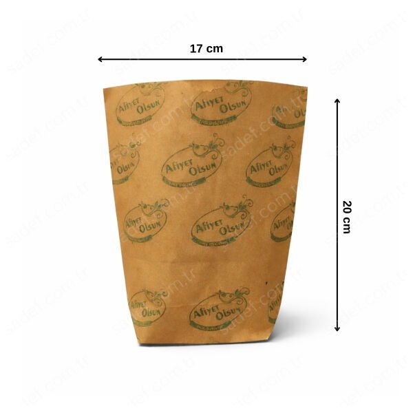 KURUYEMİŞ KESE KAĞIDI ( 17X20 CM ) 500 GR 10 KG