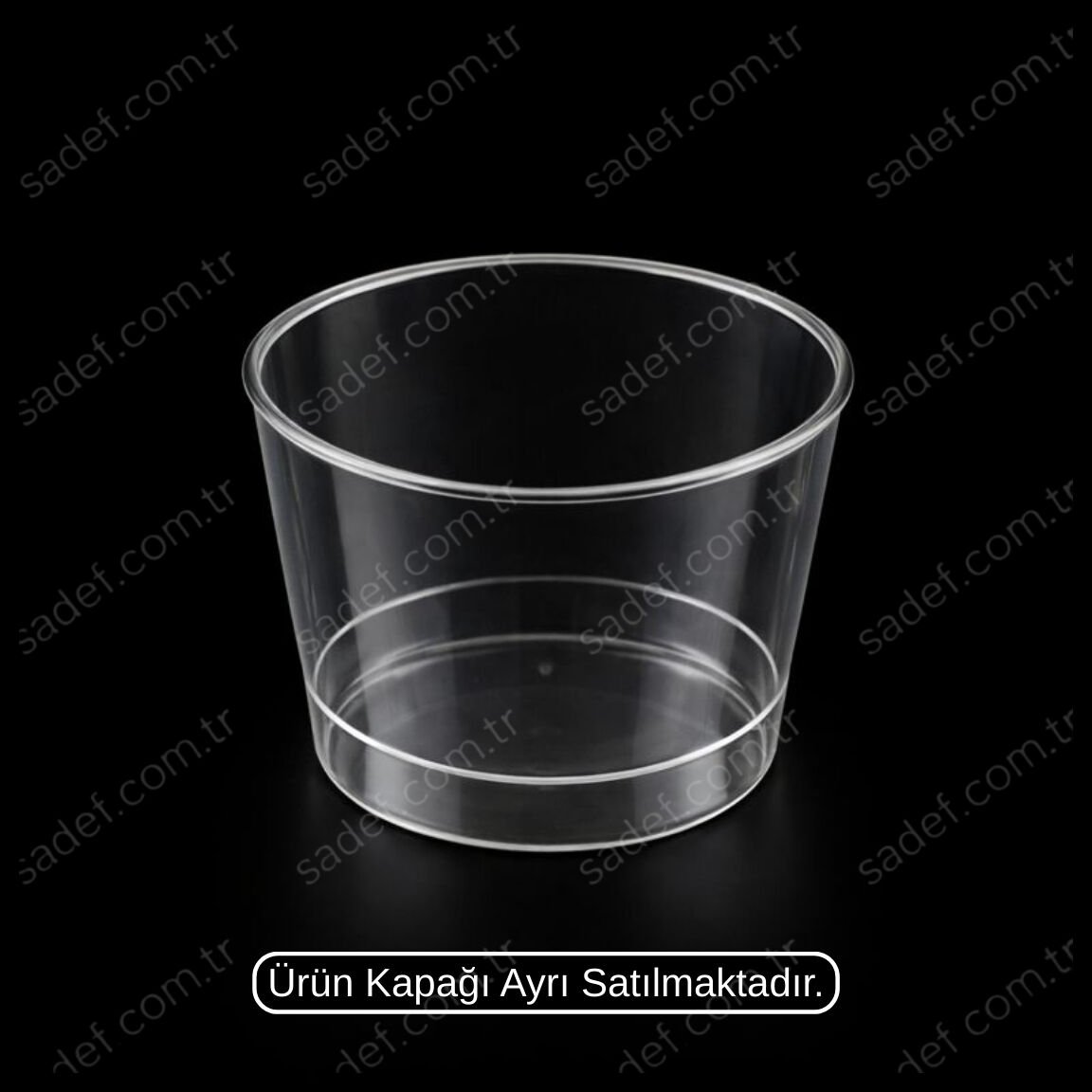 MAY355 180 CC BODEGA KAP ŞEFFAF 300 ADET