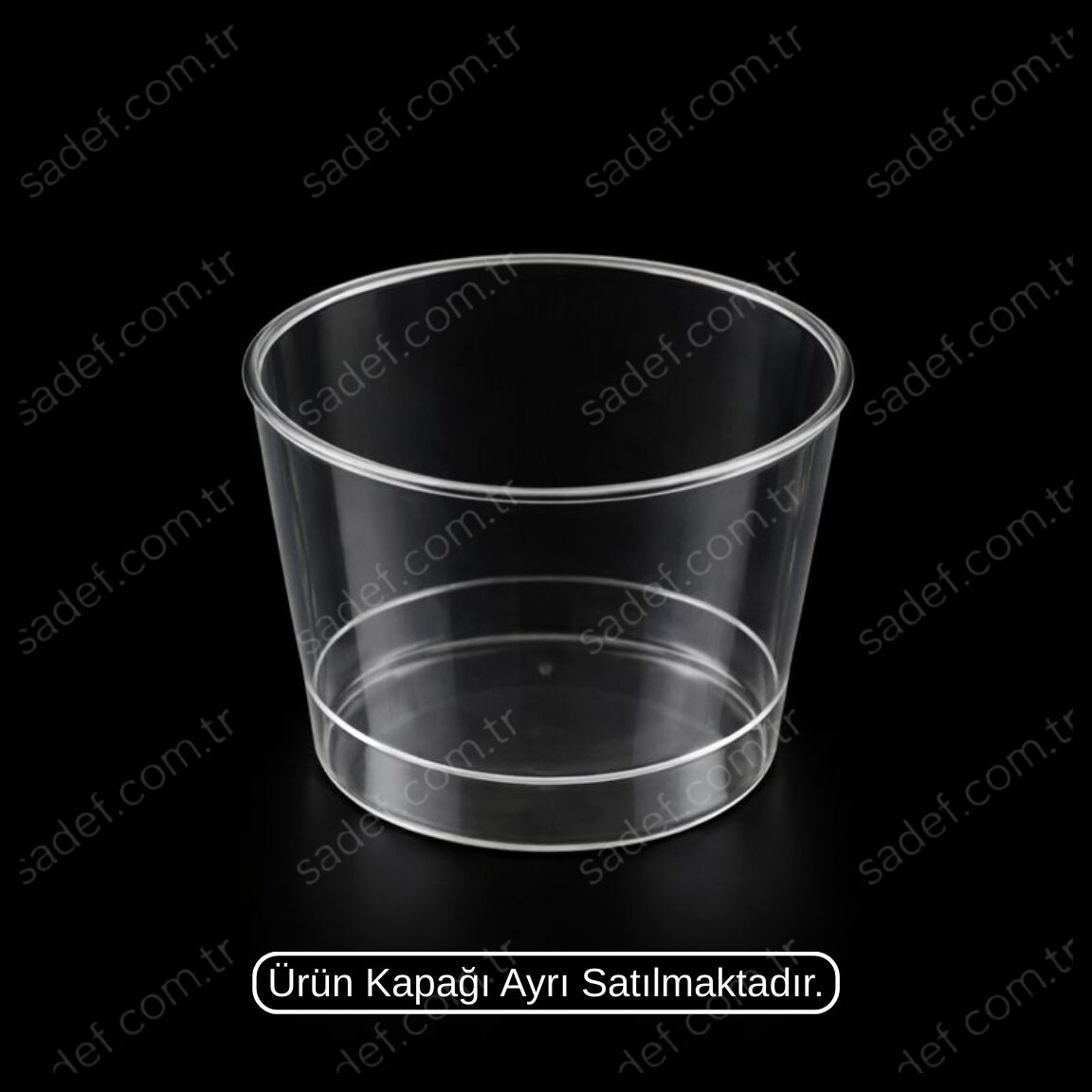 MAY355 180 CC BODEGA KAP ŞEFFAF 300 ADET