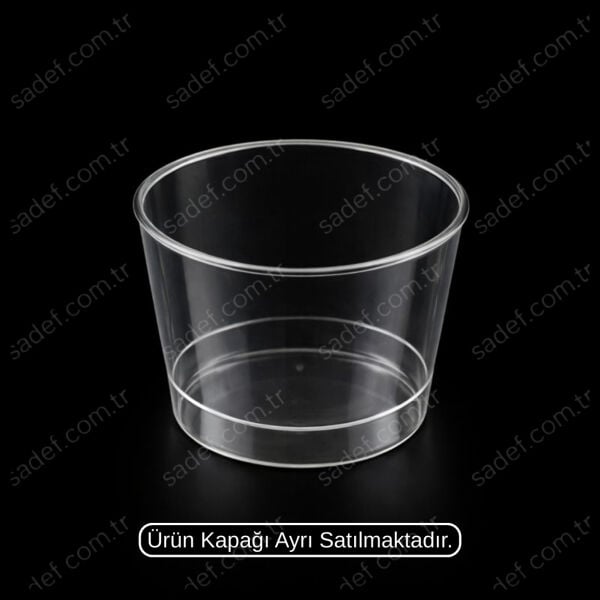 MAY355 180 CC BODEGA KAP ŞEFFAF 300 ADET