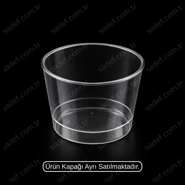 MAY355 180 CC BODEGA KAP ŞEFFAF 300 ADET