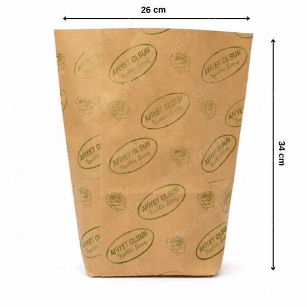 KURUYEMİŞ KESE KAĞIDI ( 26X34 CM ) 2000 GR 10 KG