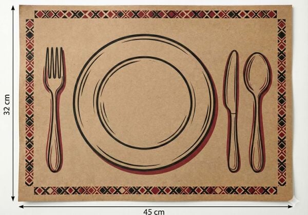 KRAFT AMERİKAN SERVİS 32X45 CM 100 AD