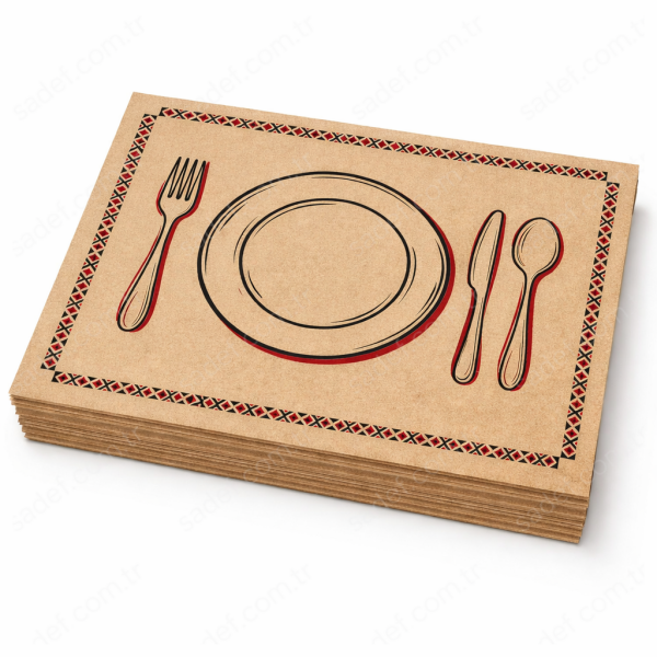 KRAFT AMERİKAN SERVİS 32X45 CM 100 AD X 10 PAKET