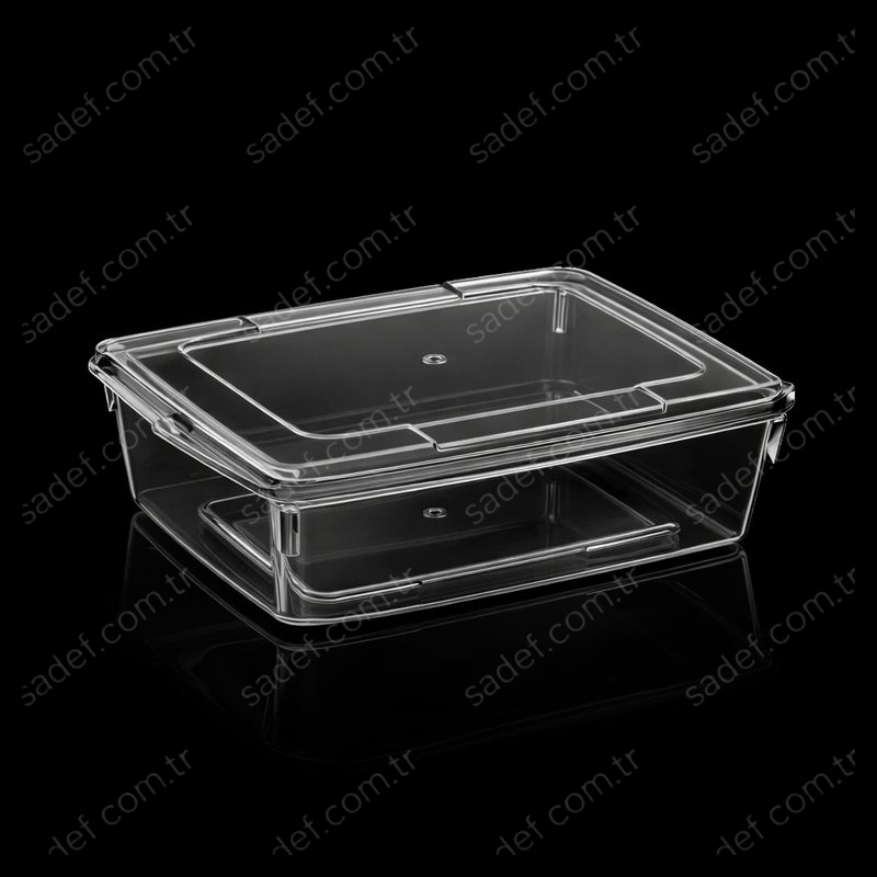 MAY230 KRİSTAL 250 CC KAPAKLI KÜÇÜK BOY BAL KASE ŞEFFAF 460 ADET