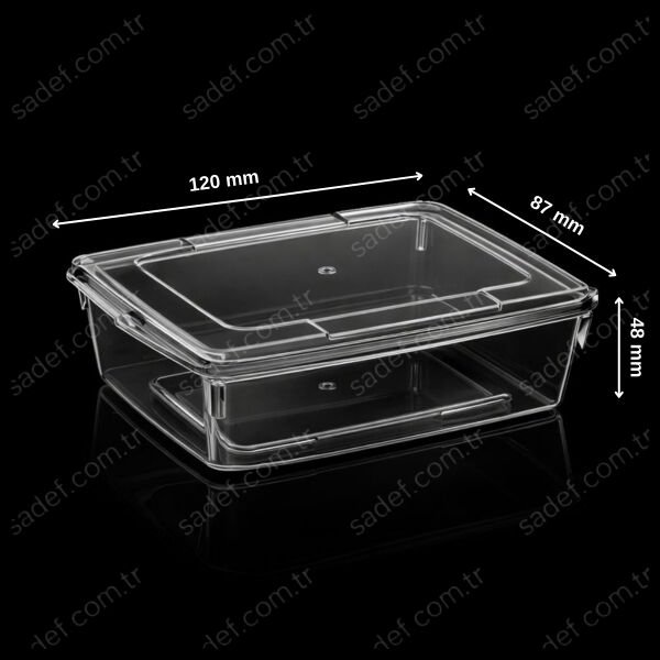 MAY230 KRİSTAL 250 CC KAPAKLI KÜÇÜK BOY BAL KASE ŞEFFAF 460 ADET