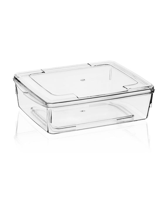 MAY250 KRİSTAL 600 CC KAPAKLI BÜYÜK BOY BAL KASE ŞEFFAF 140 ADET