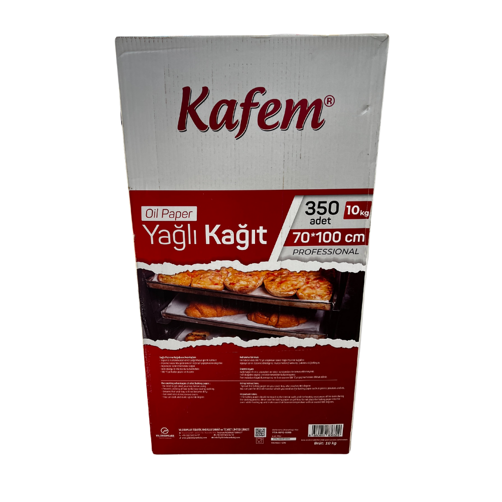 YAĞLI PİŞİRME KAĞIDI 70X100 CM 10 KG 350 ADET