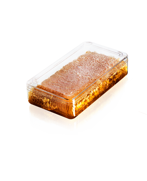 MAY272 KRİSTAL 1000 CC DİKDÖRTGEN KAPAKLI BÜYÜK BOY BAL KASE ŞEFFAF 120 ADET