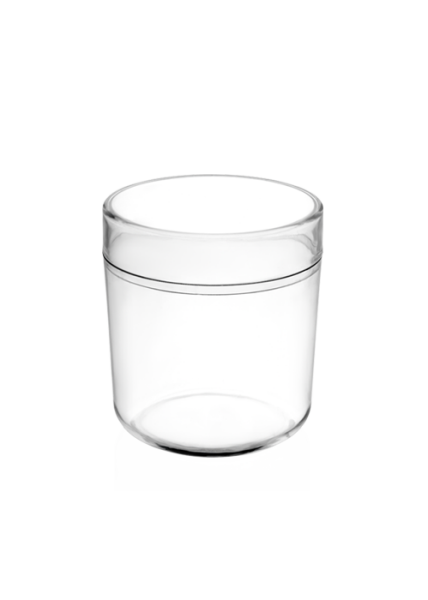 MAY317 KRİSTAL 270 CC TREND KAPAKLI KAVANOZ ŞEFFAF 210 ADET