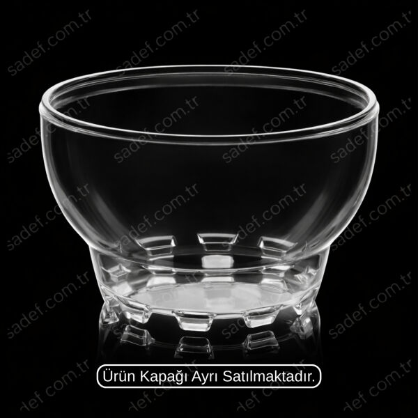 MAY346 KRİSTAL 300 CC KARAMAN KASE ŞEFFAF 500 ADET