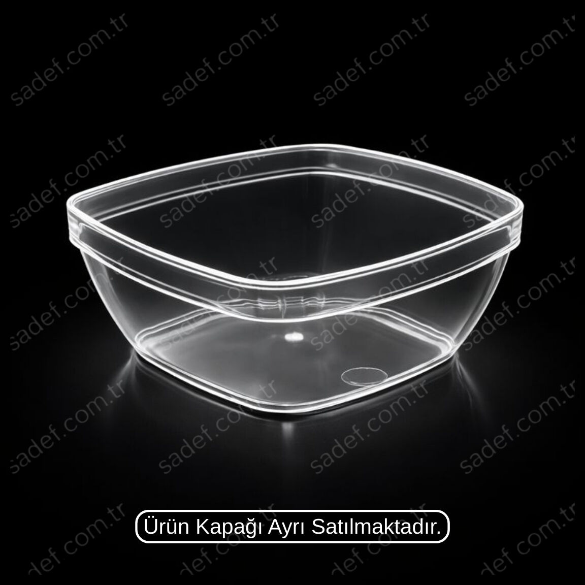 MAY323 KRİSTAL 300 CC KARMEN KASE ŞEFFAF 500 ADET