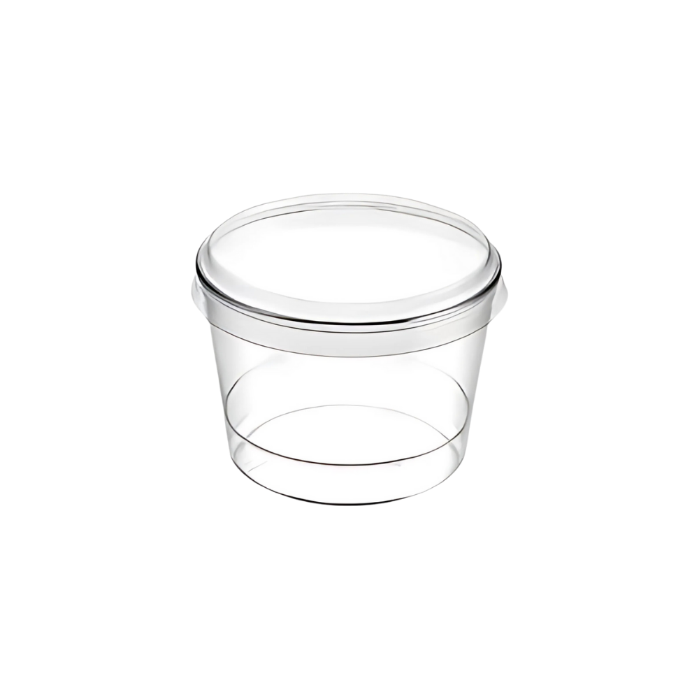 MAY356 250 CC BODEGA KAP ŞEFFAF 300 ADET