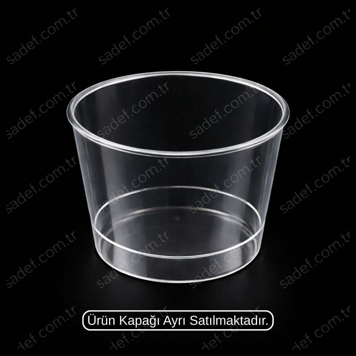 MAY356 250 CC BODEGA KAP ŞEFFAF 300 ADET