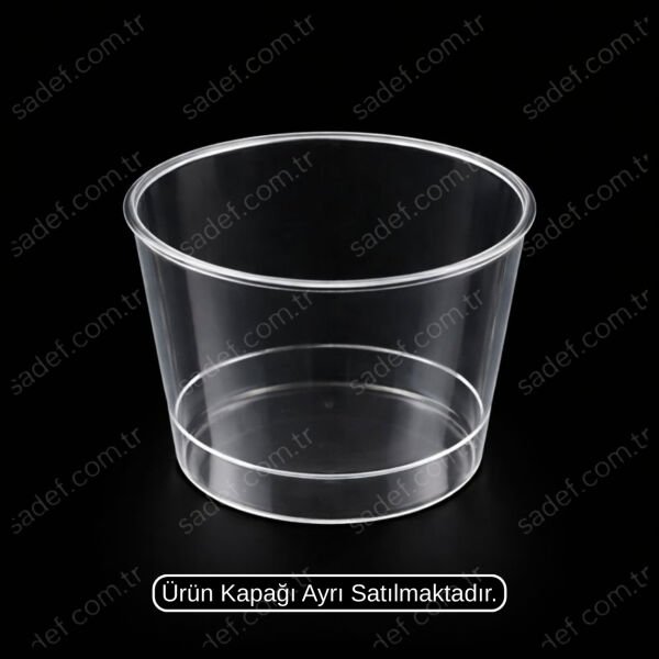 MAY356 250 CC BODEGA KAP ŞEFFAF 300 ADET