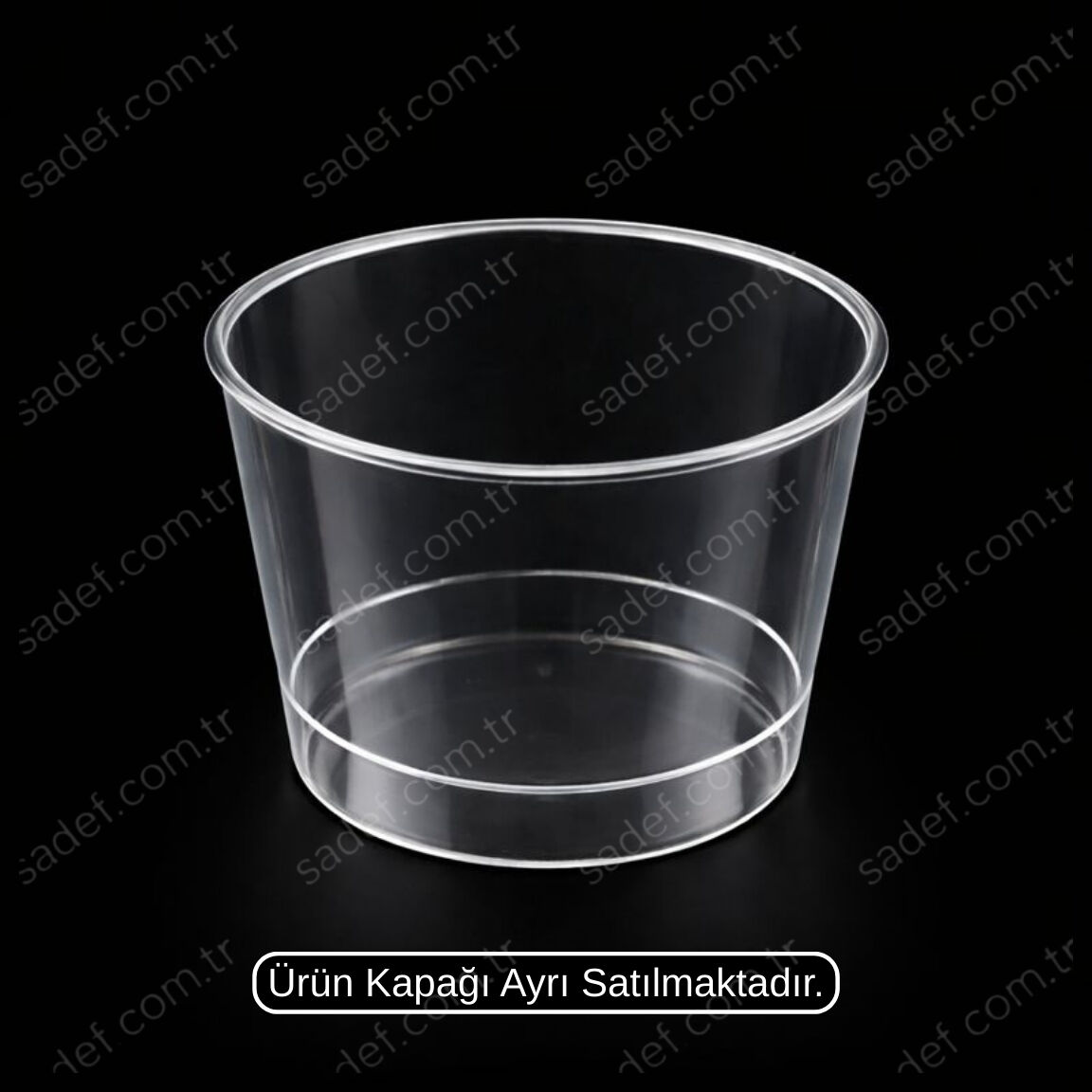 MAY356 250 CC BODEGA KAP ŞEFFAF 300 ADET