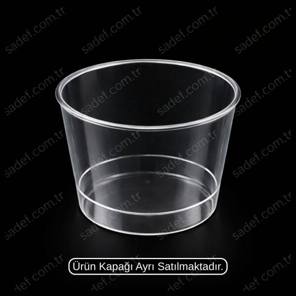MAY356 250 CC BODEGA KAP ŞEFFAF 300 ADET