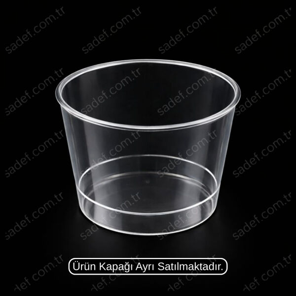 MAY356 250 CC BODEGA KAP ŞEFFAF 300 ADET