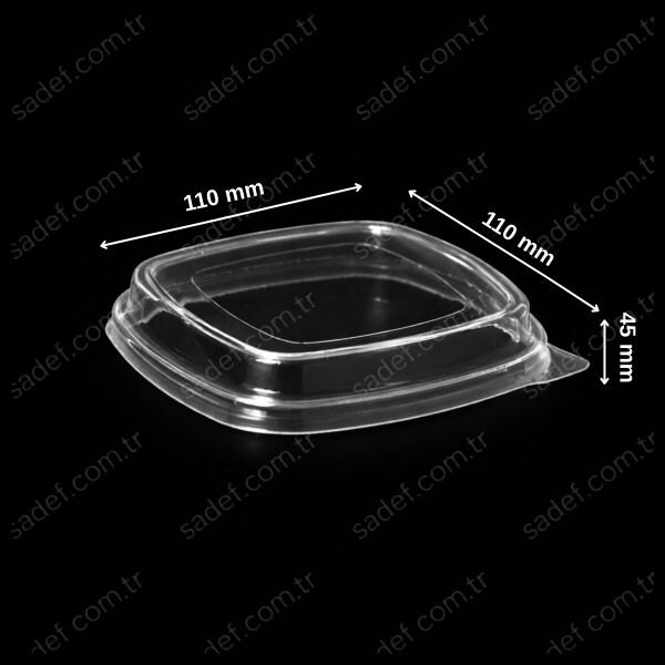 PET KAPAK SÜTLAÇ KASE ŞEFFAF 3000 ADET