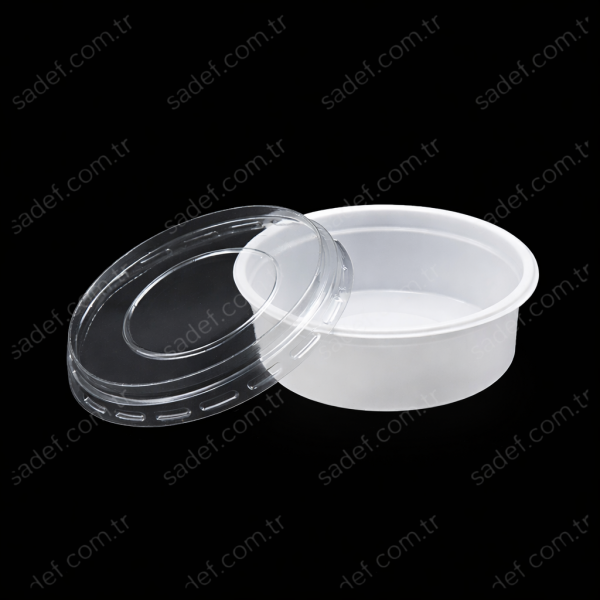 DÜZ 100 MM SUP KASE KAPAK ŞEFFAF 100 ADET X 20 PAKET