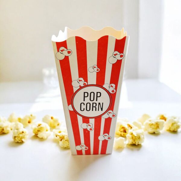 POPCORN KUTUSU ( KÜÇÜK BOY ) 100 ADET