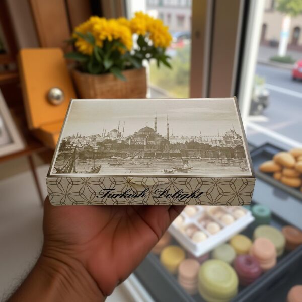 LOKUM KUTUSU 0,5 KG ( 20X12X3,5 CM ) 100 AD