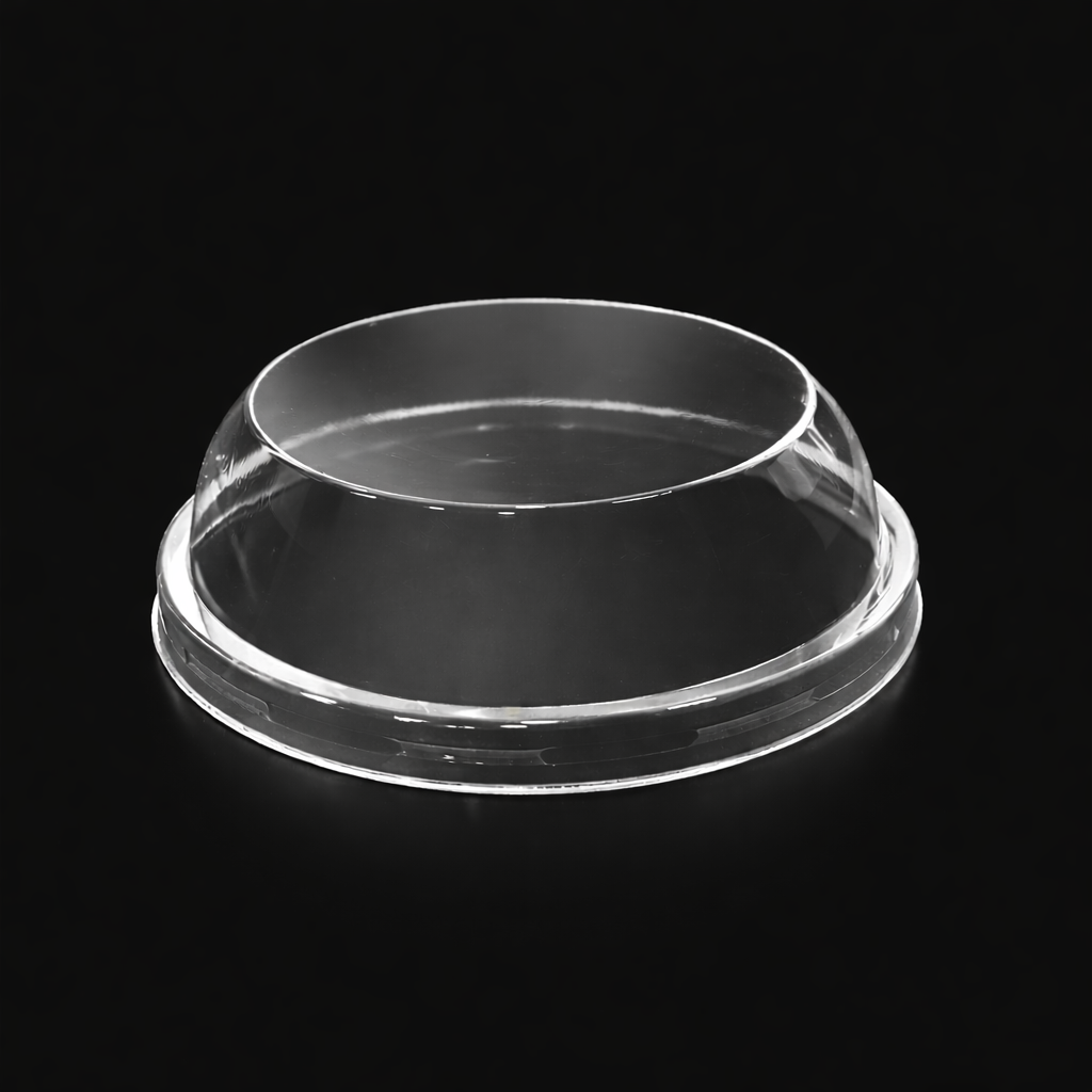 100 MM BOMBE KAPAK DELİKSİZ ŞEFFAF 100 ADET