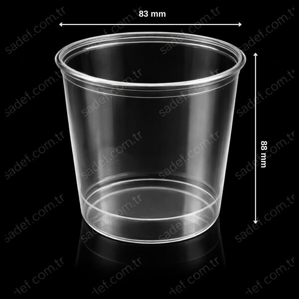 MAY357 380 CC BODEGA KAP ŞEFFAF 300 ADET