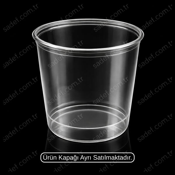 MAY357 380 CC BODEGA KAP ŞEFFAF 300 ADET